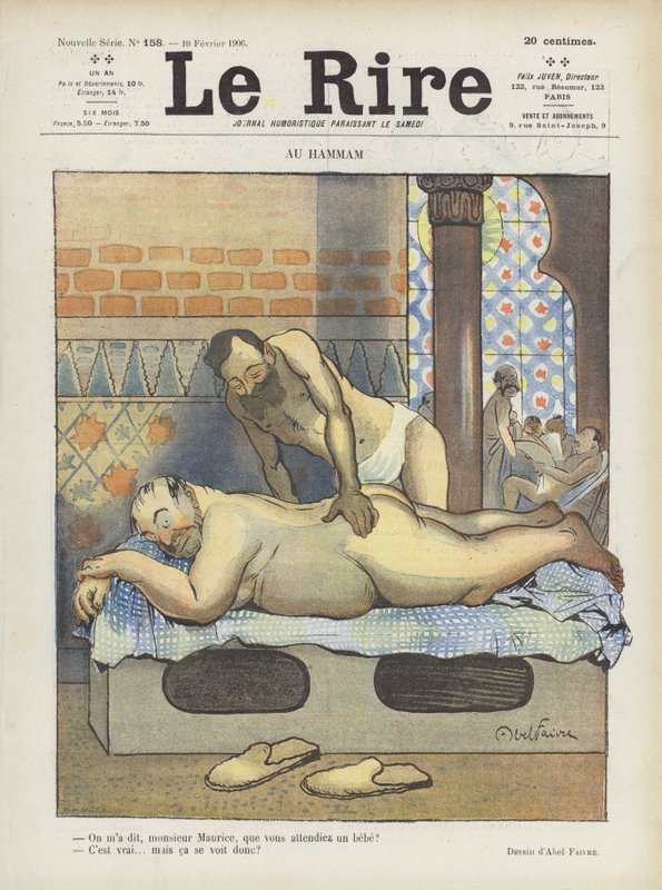 Illustrasjon for Le Rire av Jules Abel Faivre
