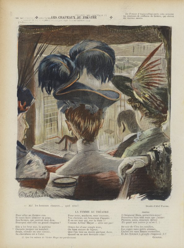 Illustrasjon for Le Rire av Jules Abel Faivre