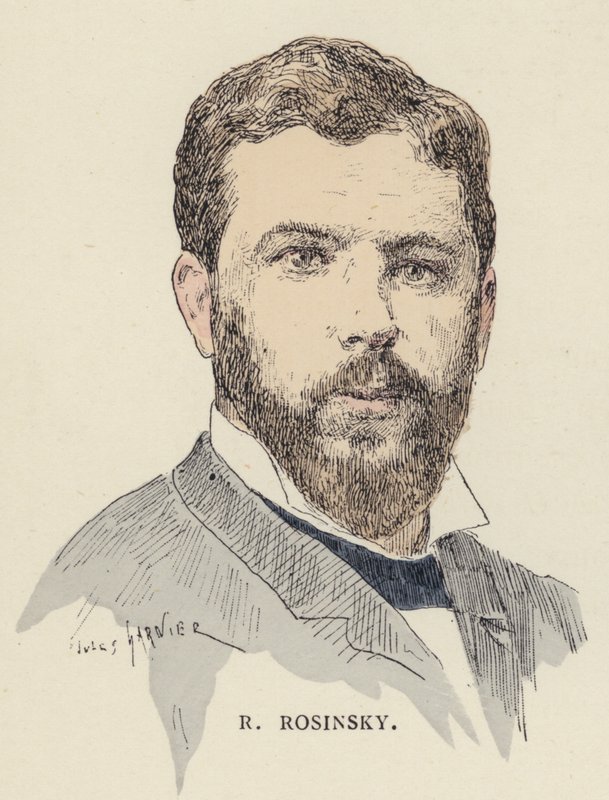 R Rosinsky (farge litho) av Jules Arsene (after) Garnier
