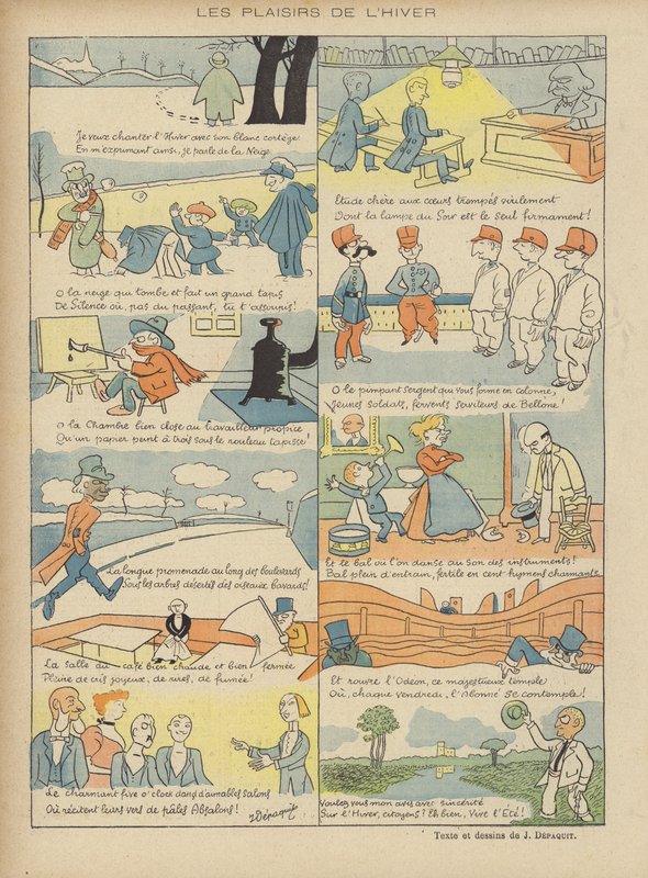 Illustrasjon for Le Rire av Jules Depaquit