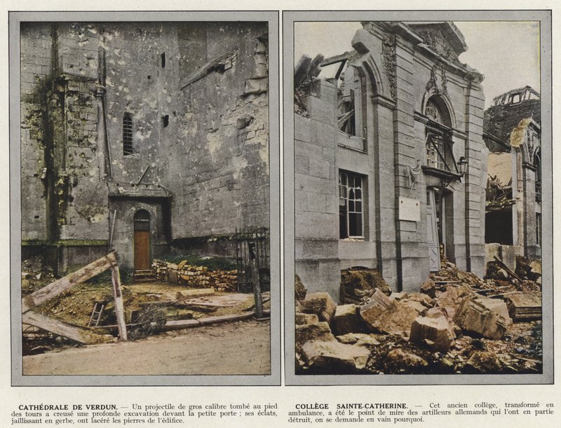 Cathedrale de Verdun, College Sainte-Catherine av Jules Gervais Courtellemont