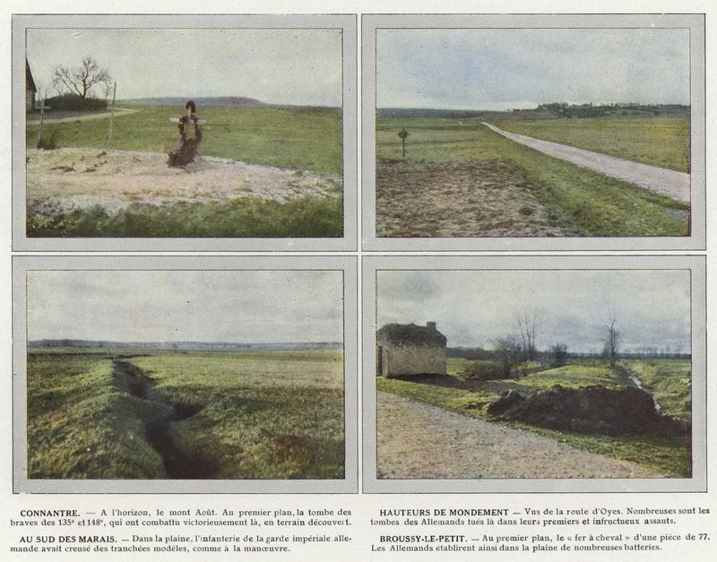 Connantre, Heights of Mondement, sør for myrene, Broussy-le-Petit av Jules Gervais Courtellemont