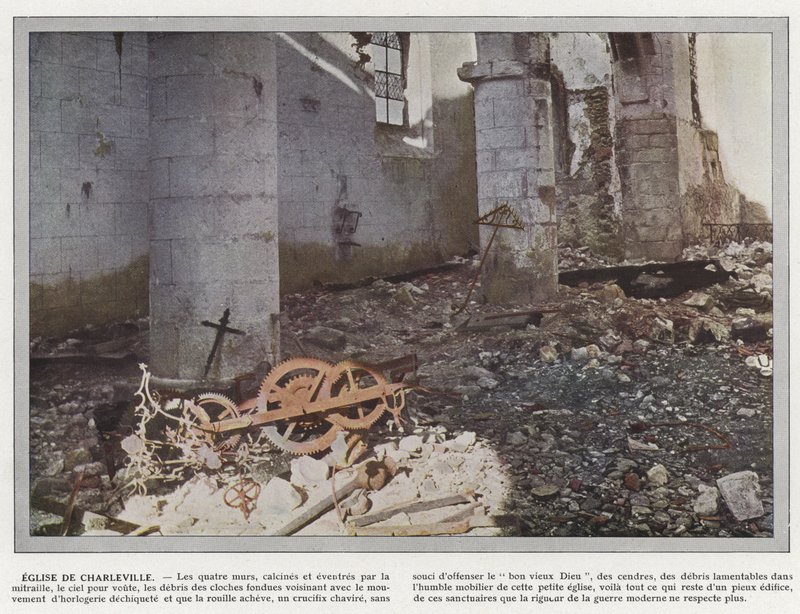 Charleville kirke av Jules Gervais Courtellemont