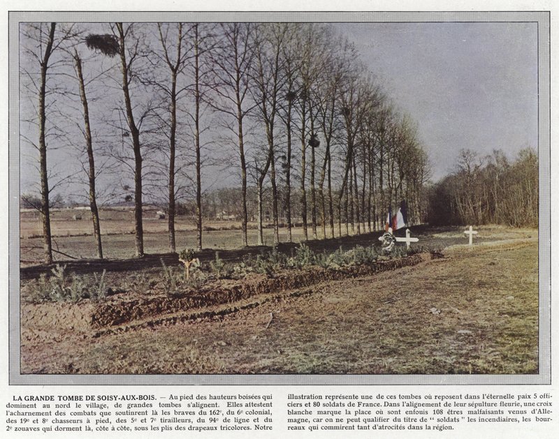 Den store graven til Soisy-aux-Bois-bilde av Jules Gervais Courtellemont