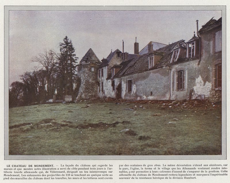 Chateau de Mondement av Jules Gervais Courtellemont