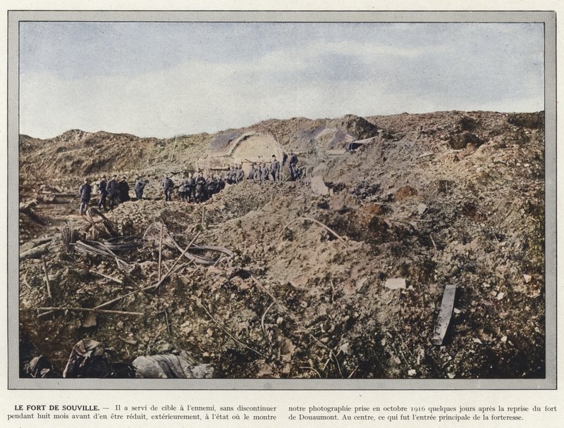 Le Fort de Souville av Jules Gervais Courtellemont