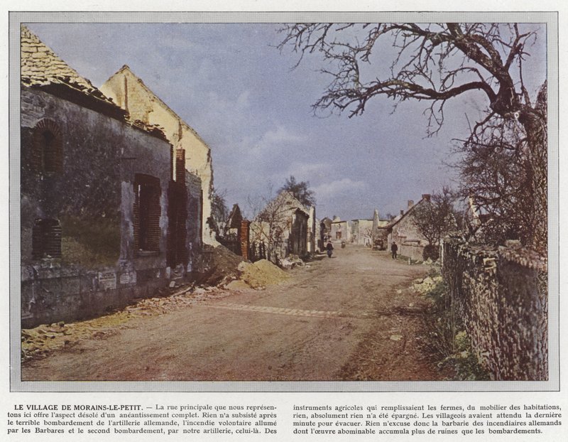 Landsbyen Morains-le-Petit av Jules Gervais Courtellemont