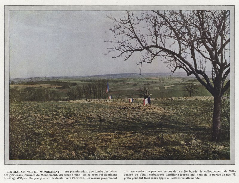 Myrene sett fra Mondement av Jules Gervais Courtellemont