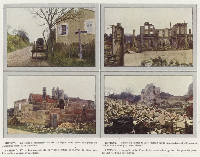 Mussey, Revigny, Vassincourt, Revigny av Jules Gervais Courtellemont