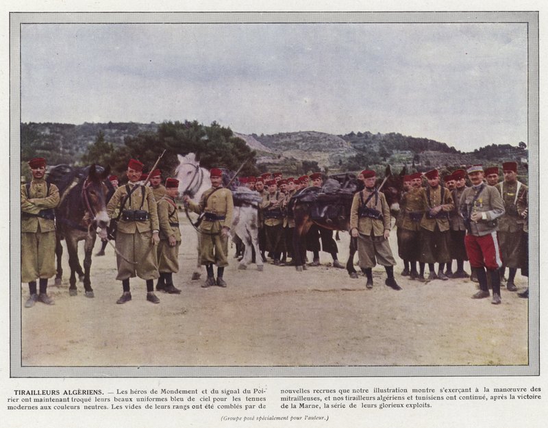 Algeriske trefninger av Jules Gervais Courtellemont