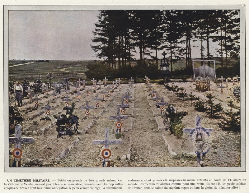 En militær kirkegård av Jules Gervais Courtellemont