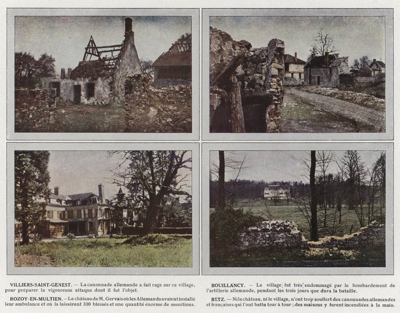 Villiers-Saint-Genest, Bouillancy, Rozoy-en-Multien, Betz av Jules Gervais Courtellemont