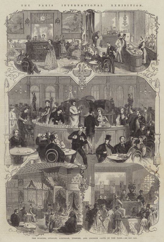 Paris internasjonale utstilling av Jules Pelcoq