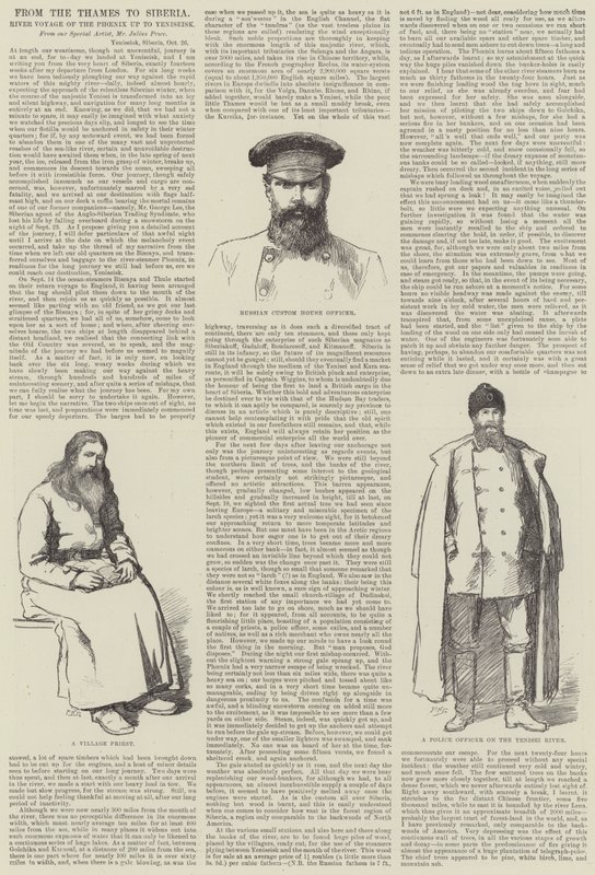 Fra Themsen til Sibir, River Voyage of the Phoenix opp til Yeniseisk av Julius Mandes Price