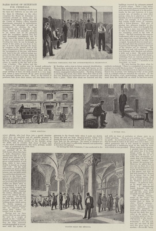 Paris-huset for internering for kriminelle av Julius Mandes Price
