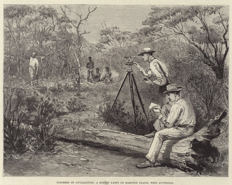 The Land of the Golden Nugget, Hampton Plains av Julius Mandes Price
