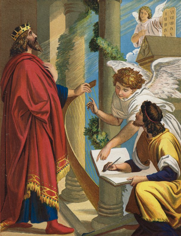 Davids begjæring av Julius Schnorr von Carolsfeld
