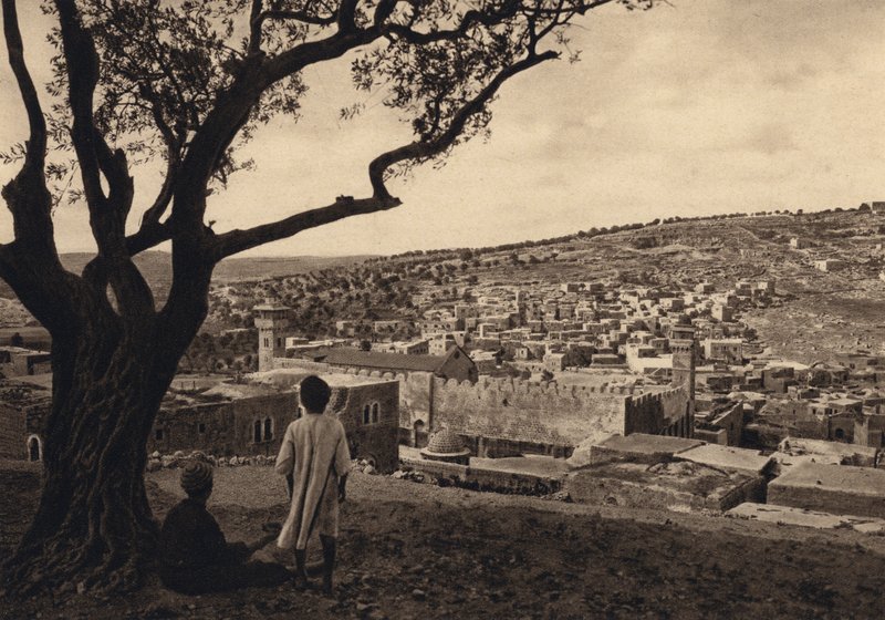 Hebron (s/hvitt bilde) av Karl Grober
