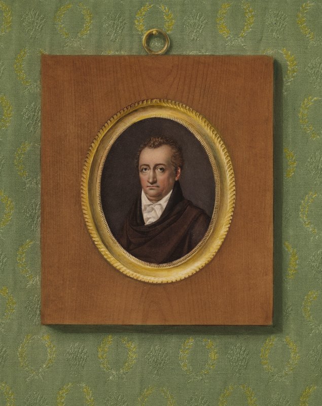 Portrett av Johann Wolfgang Goethe av Karl Josef Raabe