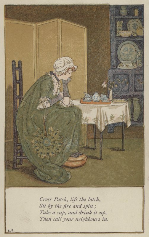 Cross Patch, løft låsen av Kate Greenaway