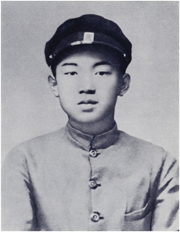 Kamerat Kim Il-sung i skoleårene (litho) av Korean Photographer