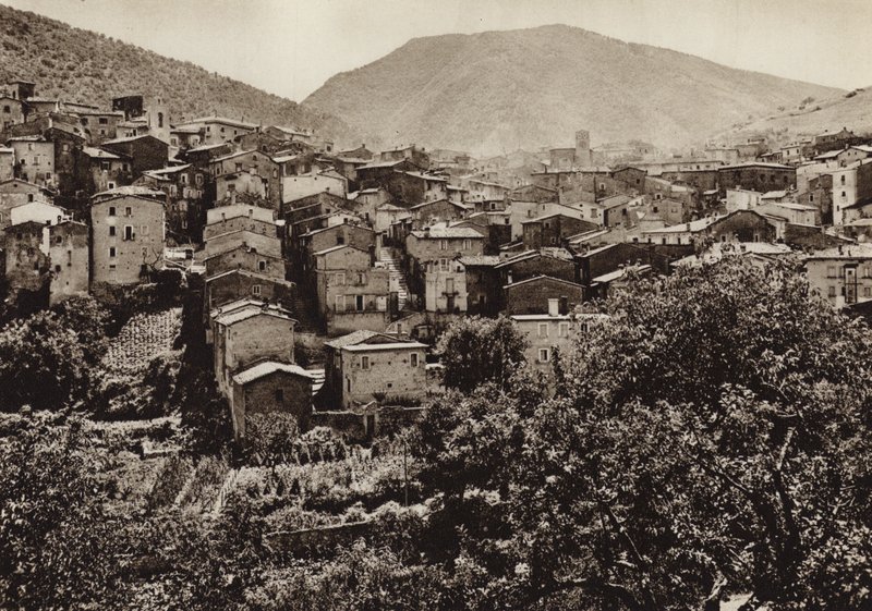 Italia: Scanno, Abruzzi (s/h foto) av Kurt Hielscher