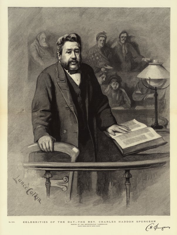 Dagens kjendiser, pastor Charles Haddon Spurgeon av Lance Calkin