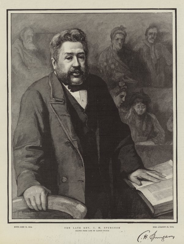 Den avdøde pastor CH Spurgeon av Lance Calkin