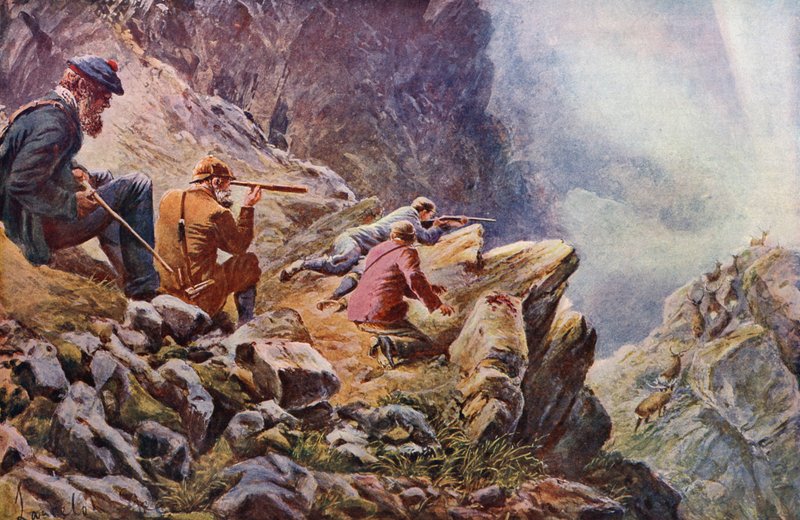 Å velge The Big Stag av Lancelot Speed