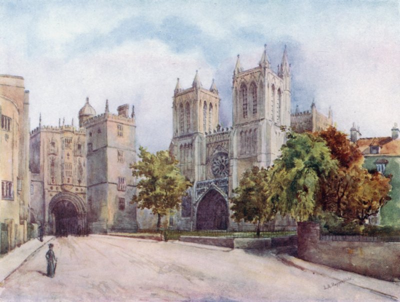 Bristol katedral, vestfronten av Laura Annie Happerfield