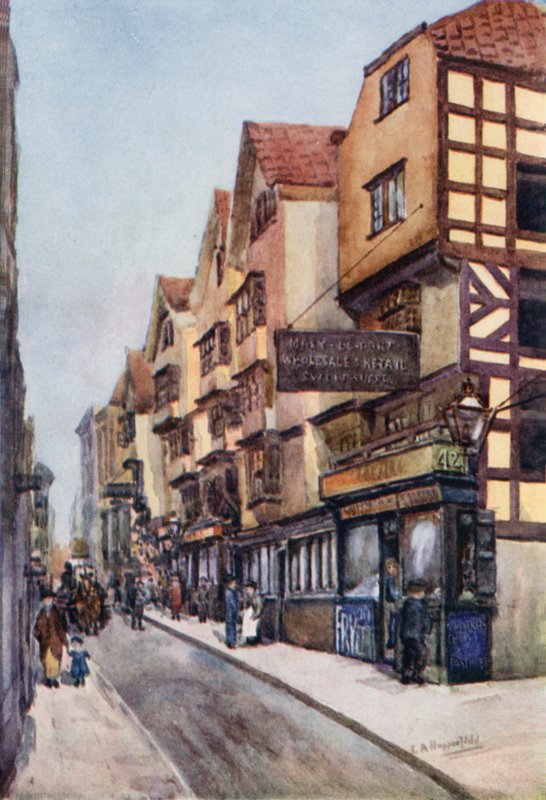 Mary-le-Port Street: en bit av gamle Bristol av Laura Annie Happerfield