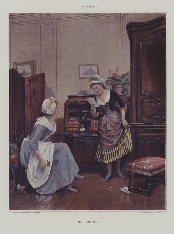 Indiskrete (nysende) av Leon Delachaux