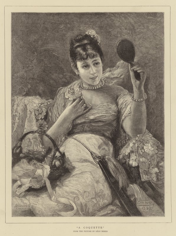 En Coquette av Leon Herbo
