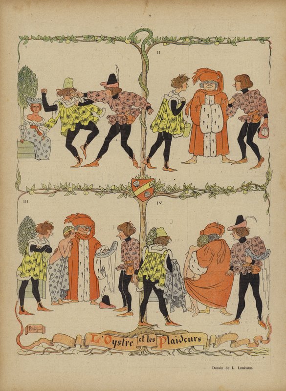 Illustrasjon for Le Rire av Leon Lebegue
