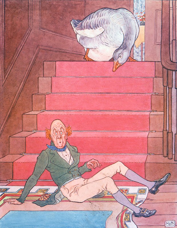 Goosey, Goosey Gander av Leonard Leslie Brooke