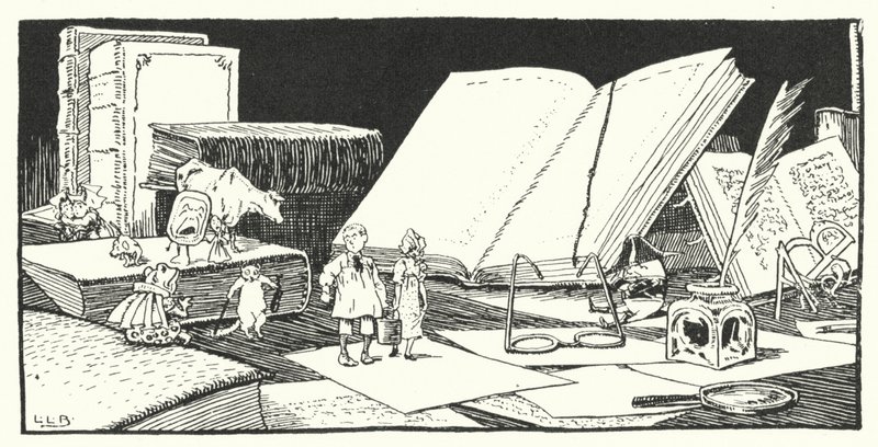 Barnerim (gravering) av Leonard Leslie Brooke