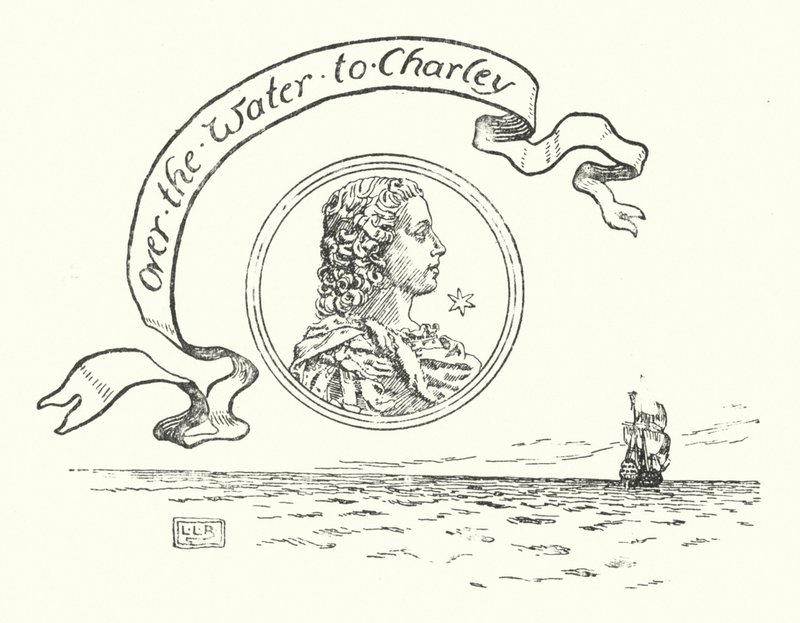 Over vannet, og over havet, og over vannet til Charley (gravering) av Leonard Leslie Brooke