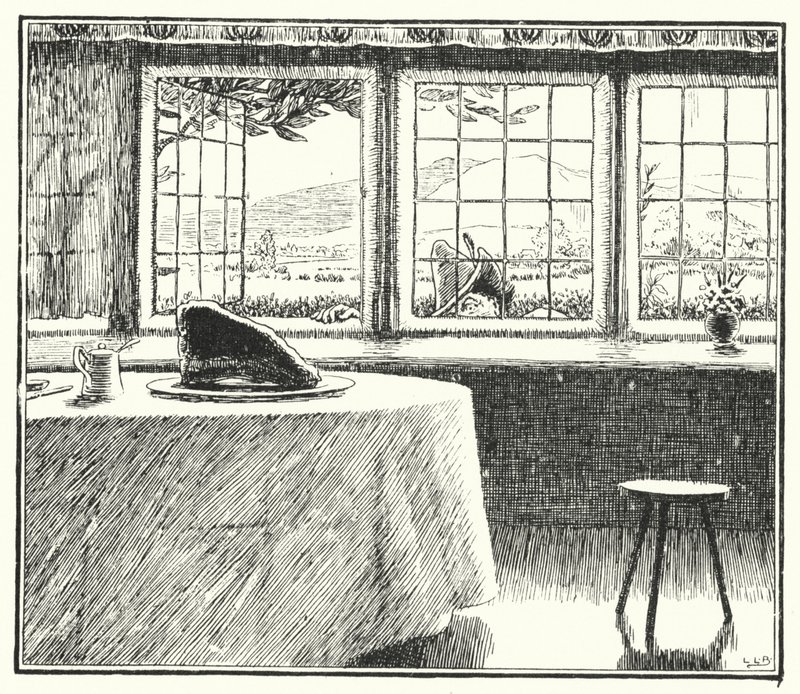 Taffy var en waliser, Taffy var en tyv (gravering) av Leonard Leslie Brooke