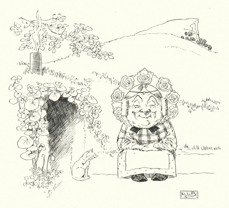 Det var en gammel kvinne, bodde under en høyde (gravering) av Leonard Leslie Brooke