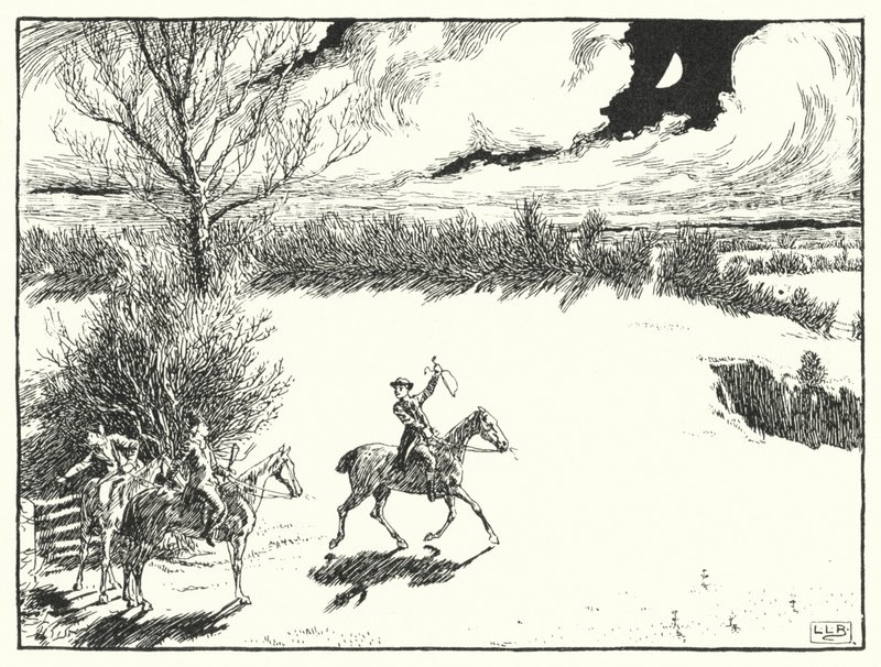 Det var tre joviale walisere (gravering) av Leonard Leslie Brooke