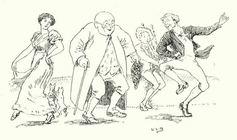 Tom han var en pipers sønn (gravering) av Leonard Leslie Brooke