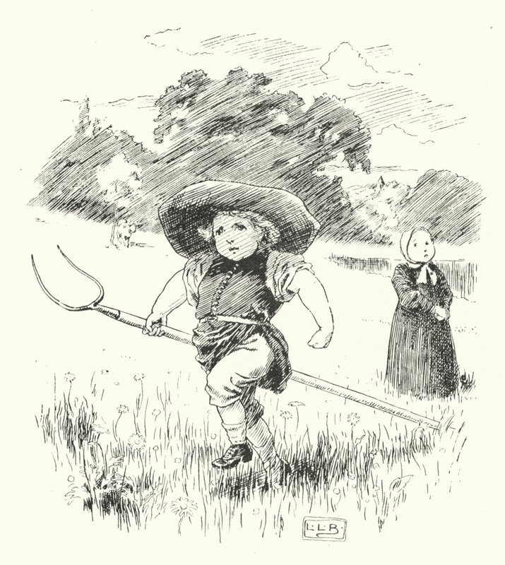 Willy-gutt, Willy-gutt, hvor skal du (gravering) av Leonard Leslie Brooke
