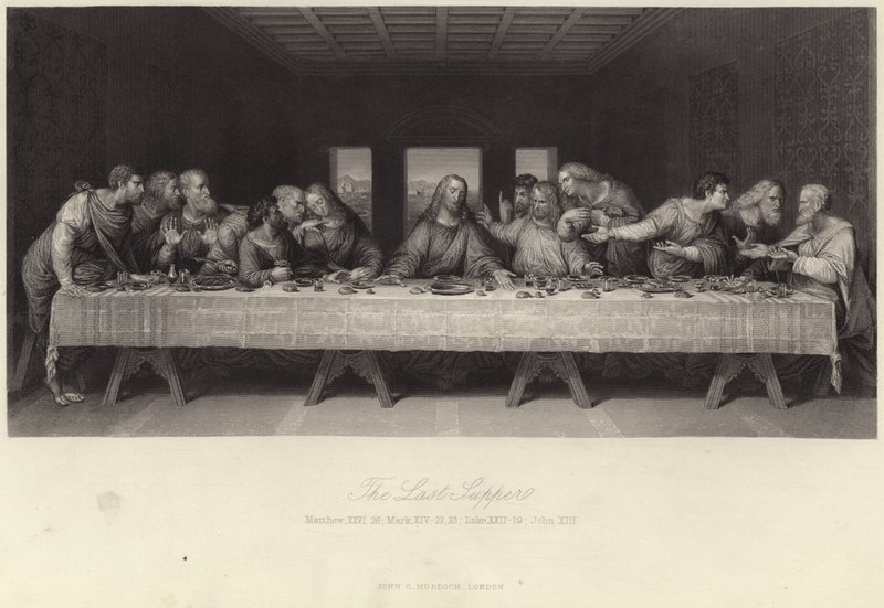 Det siste måltid av Leonardo da Vinci