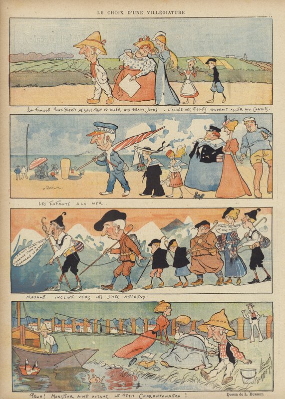 Illustrasjon for Le Rire av Leonce Burret