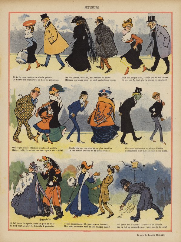 Illustrasjon for Le Rire av Leonce Burret