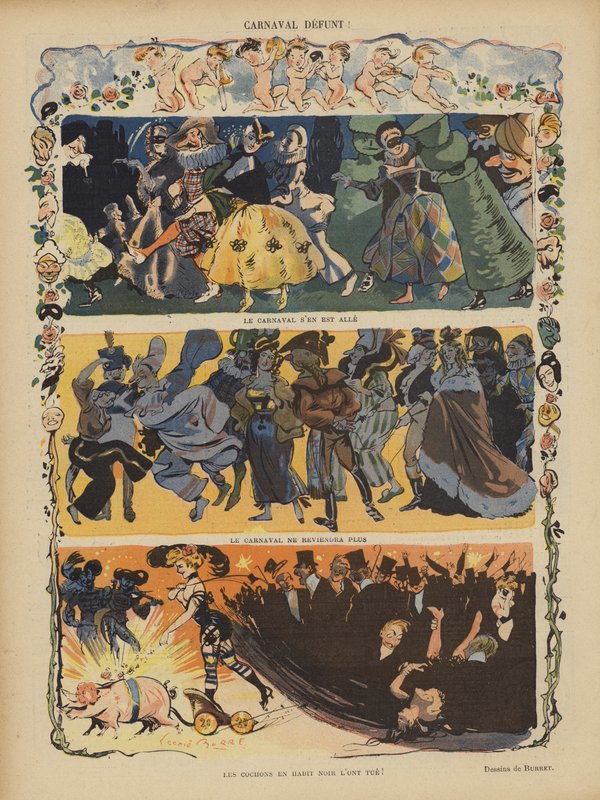 Illustrasjon for Le Rire av Leonce Burret