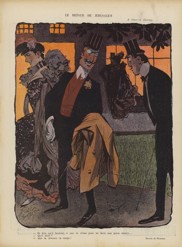 Illustrasjon for Le Rire av Leonce Burret