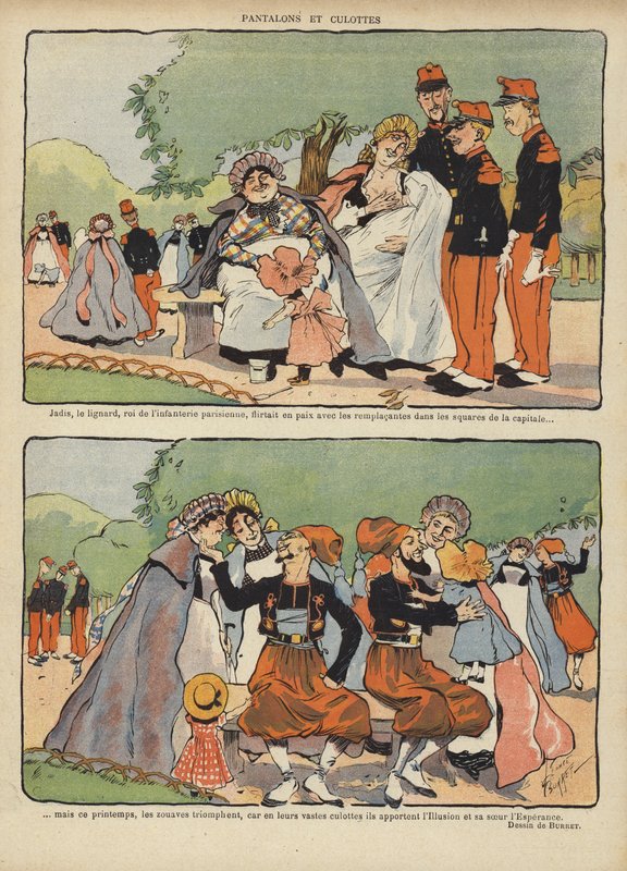 Illustrasjon for Le Rire av Leonce Burret