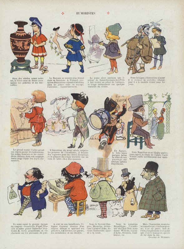 Illustrasjon for Le Rire av Leonce Burret