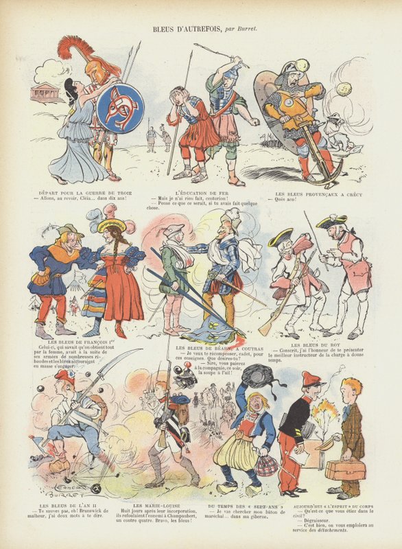 Illustrasjon for Le Rire av Leonce Burret